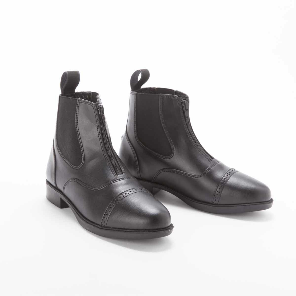 乗馬ブーツ JODHPURS 合皮セーフティショートブーツ 乗馬 ブーツ 乗馬用 JODHPURS 合皮セーフティショートブーツ 乗馬用品