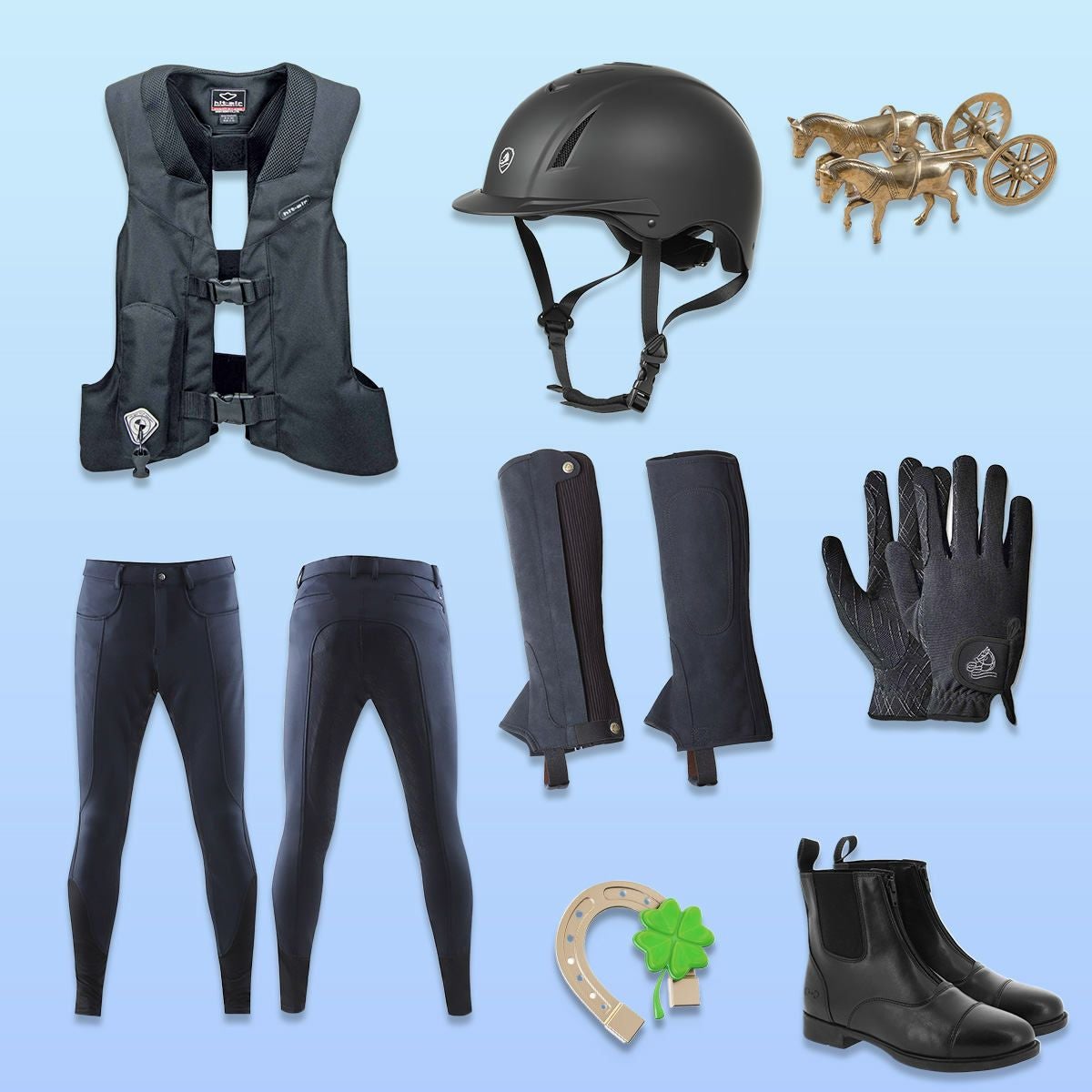 プロテクター付き6点セット メンズ（ビギナーセット）|JODHPURS