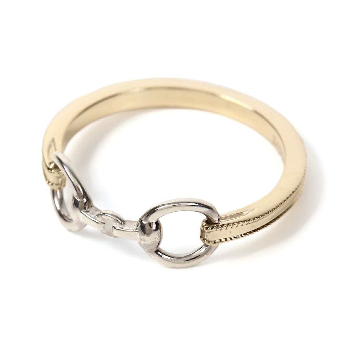 EQULIBERTA シルバー×10K ビットモチーフリング|JODHPURS