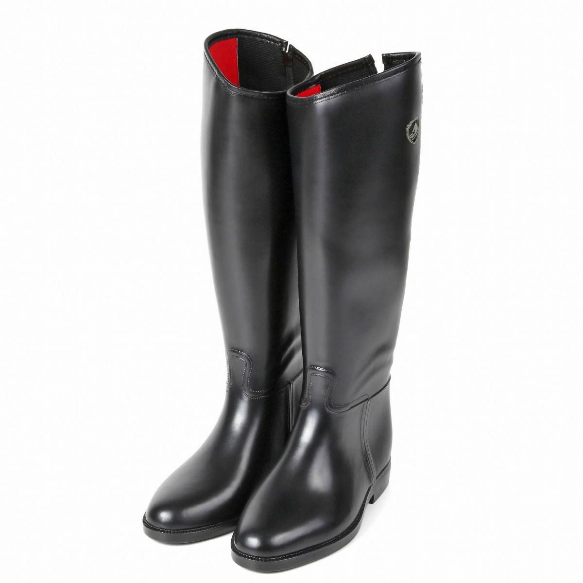 乗馬用品 EQULIBERTA 防水PVC ロングブーツ 乗馬 馬具