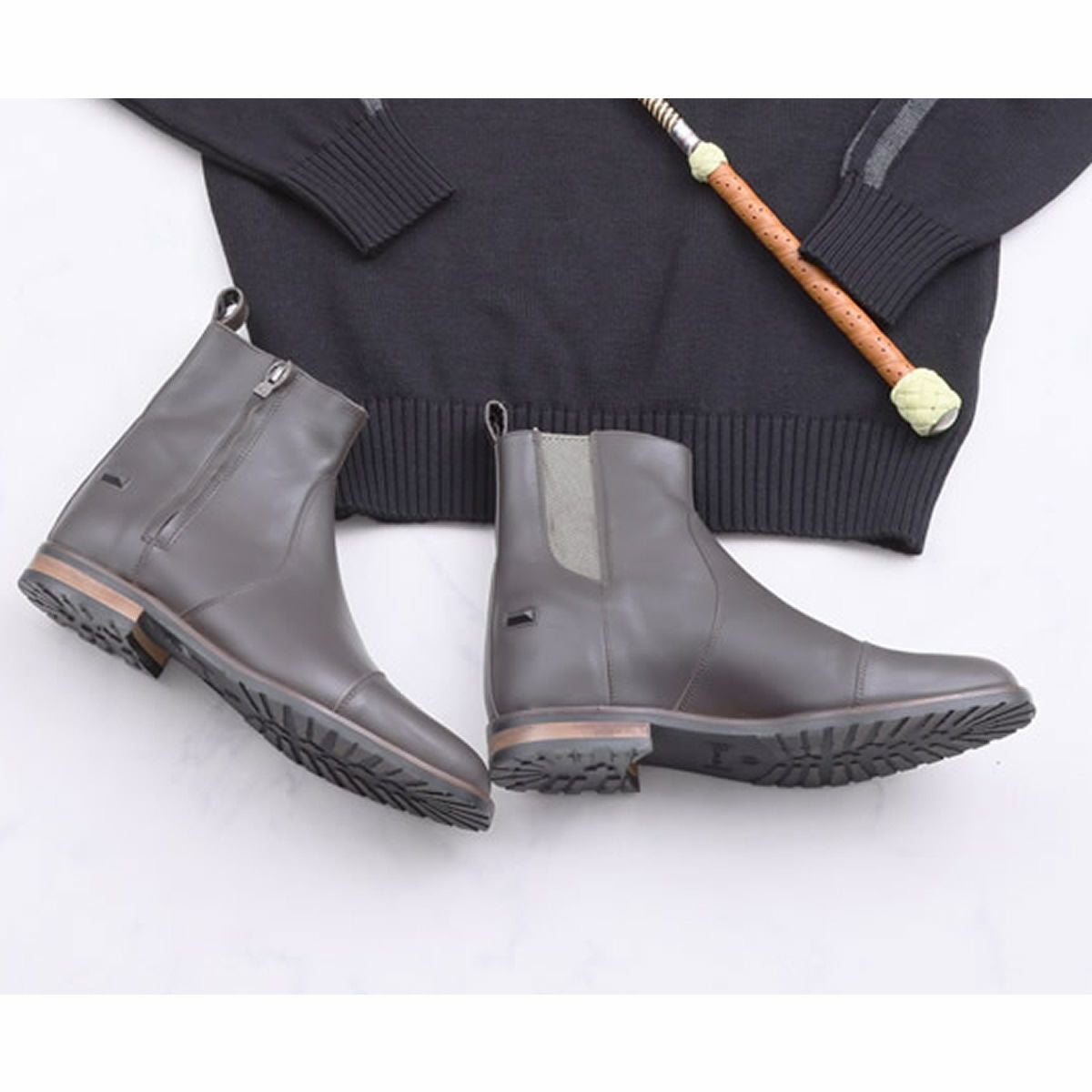 Cavallo フィールド 本革 ショートブーツ|JODHPURS (ジョッパーズ