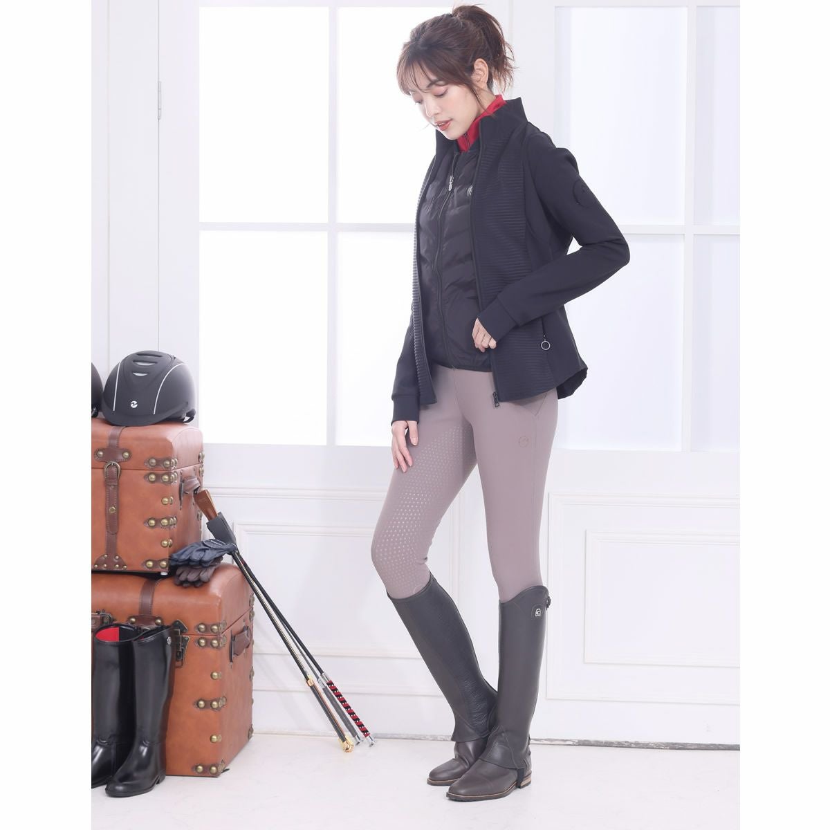 Cavallo フィールド 本革 ショートブーツ|JODHPURS (ジョッパーズ