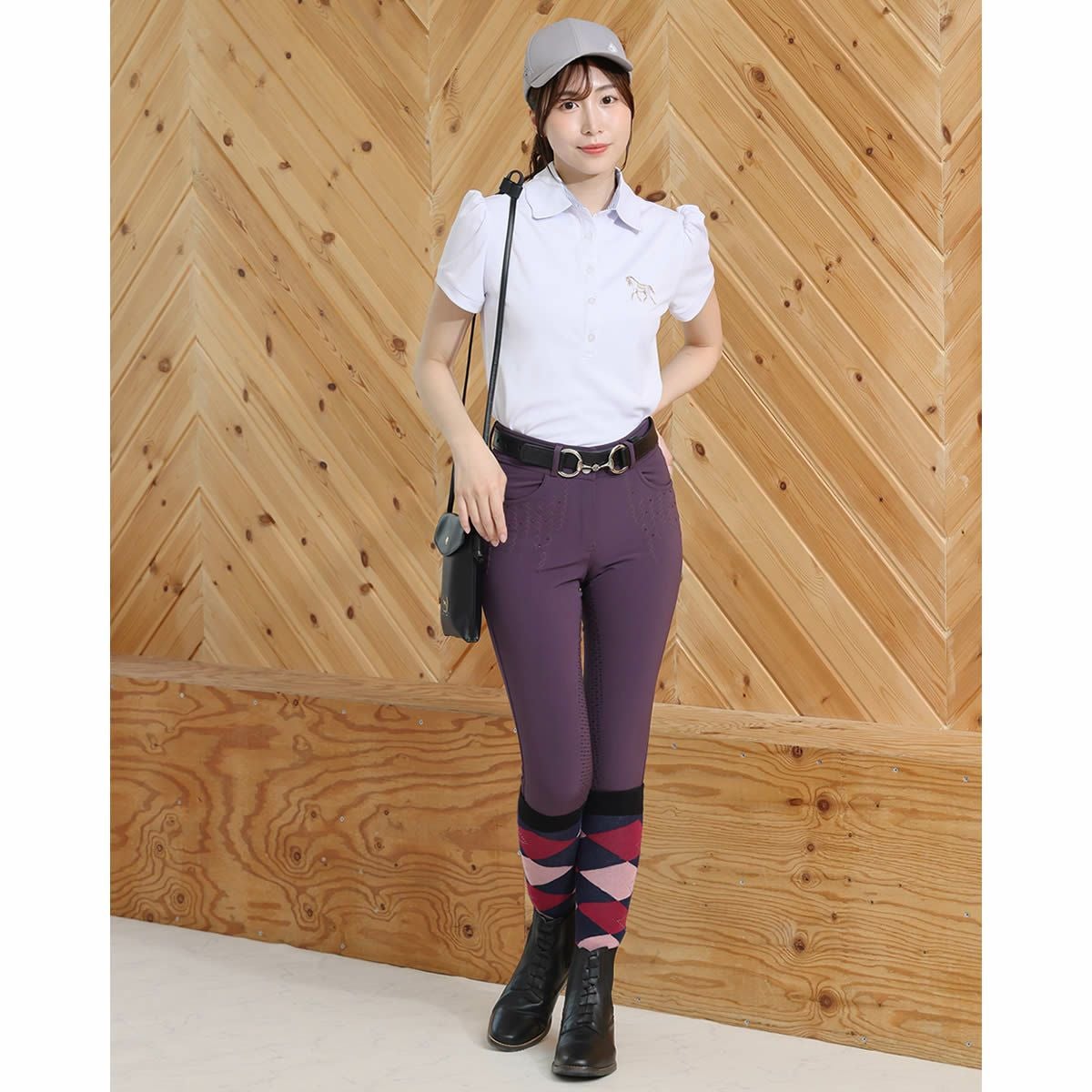 EQULIBERTA ビットバックルベルト|JODHPURS (ジョッパーズ) 乗馬用品