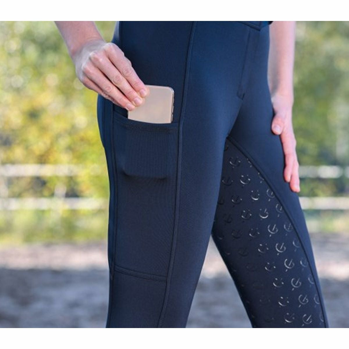 Covalliero クラシックスター キュロット フルグリップ レディース