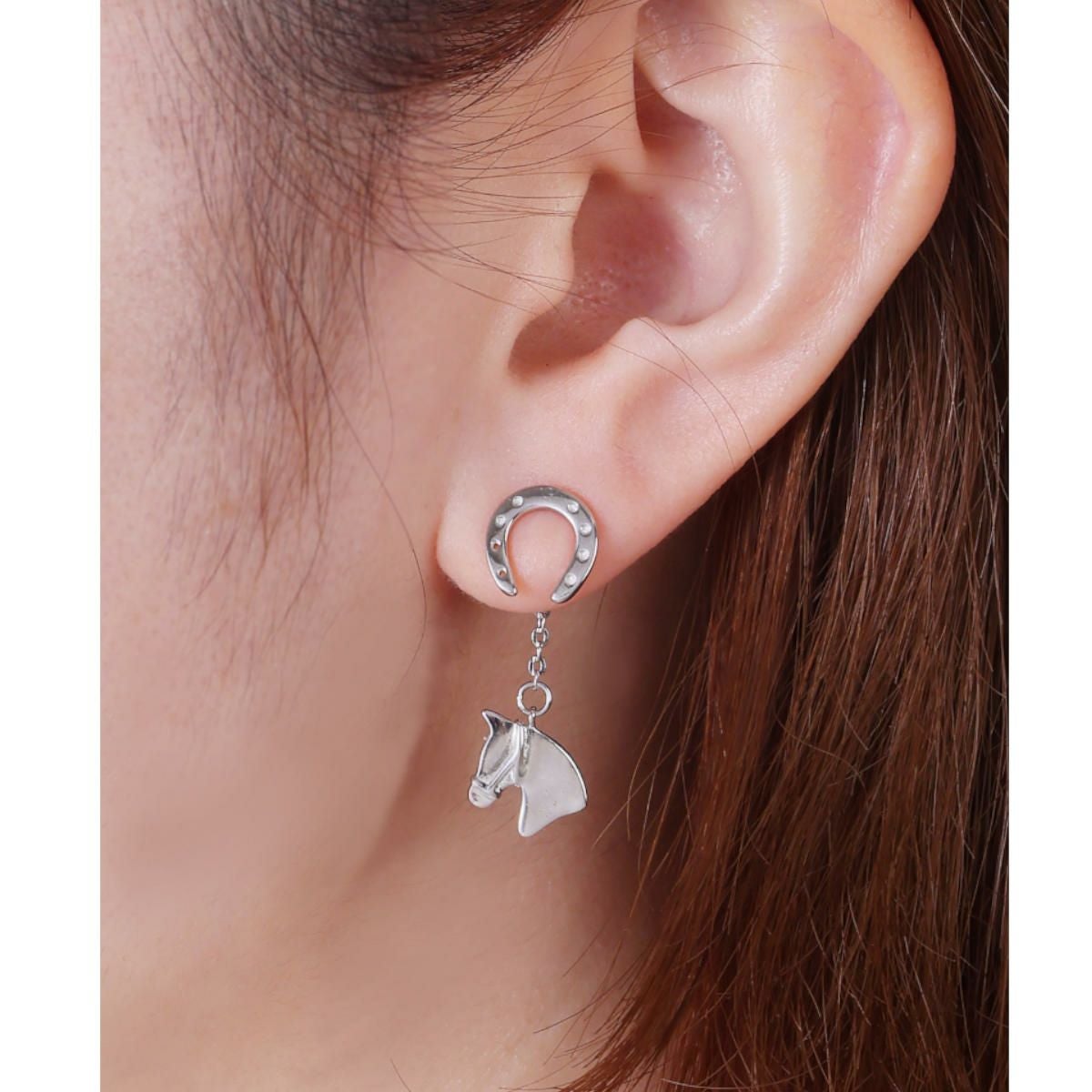 JODHPURS ホースチャーム 4way シルバーピアス|JODHPURS (ジョッパーズ