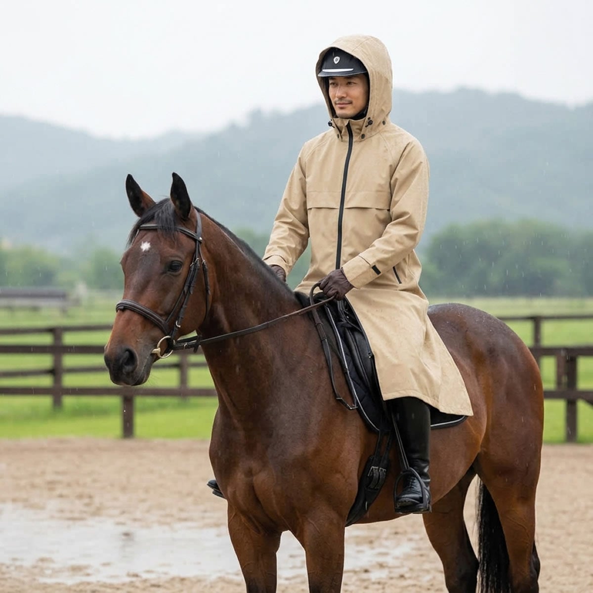 EQULIBERTA イージス 高機能レインコート ユニセックス|JODHPURS
