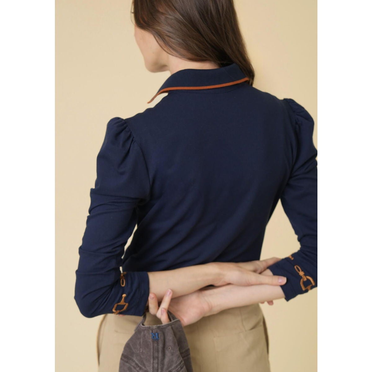 RONNER エクエストリアン ポロシャツ 長袖 レディース|JODHPURS