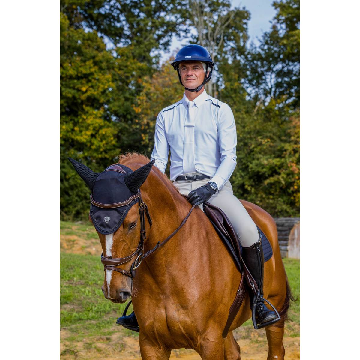 EQUITHEME アドリアン ショーシャツ 長袖 メンズ|JODHPURS