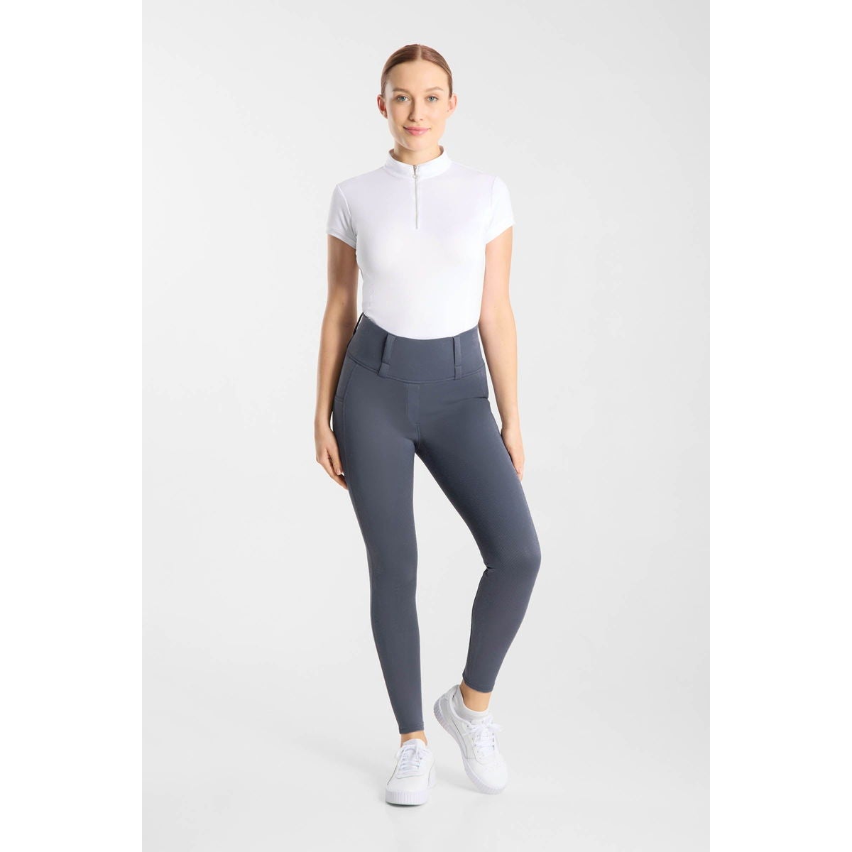 horze アーニャ UVカット レギンス フルグリップ レディース|JODHPURS