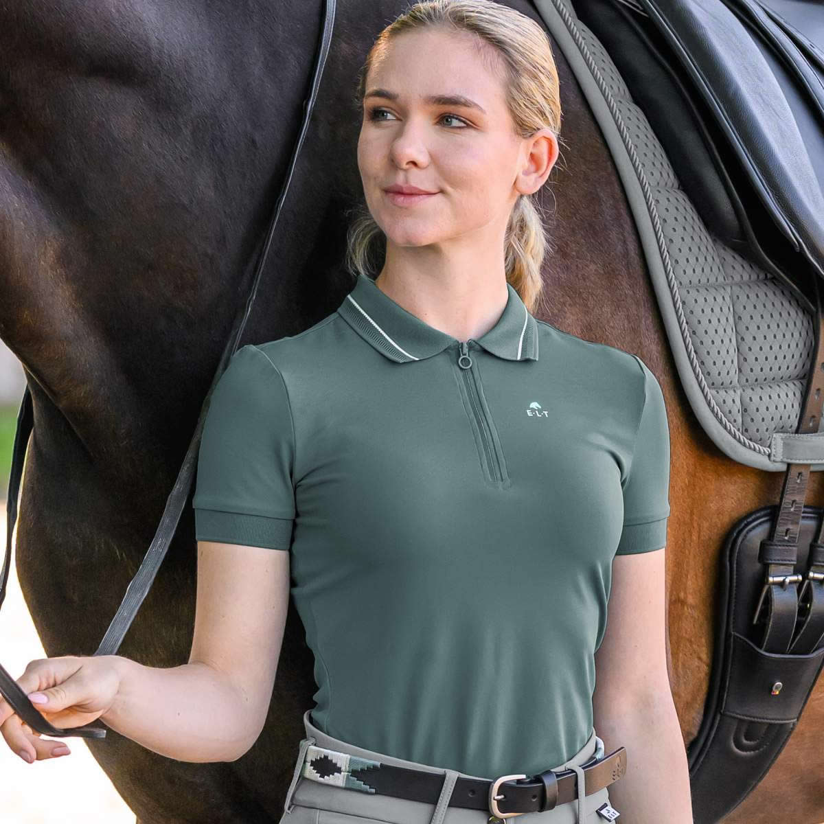 乗馬トレーニングシャツ2点セット 馬具・乗馬用品・カバロ トレーニングシャツ・ボロライディング